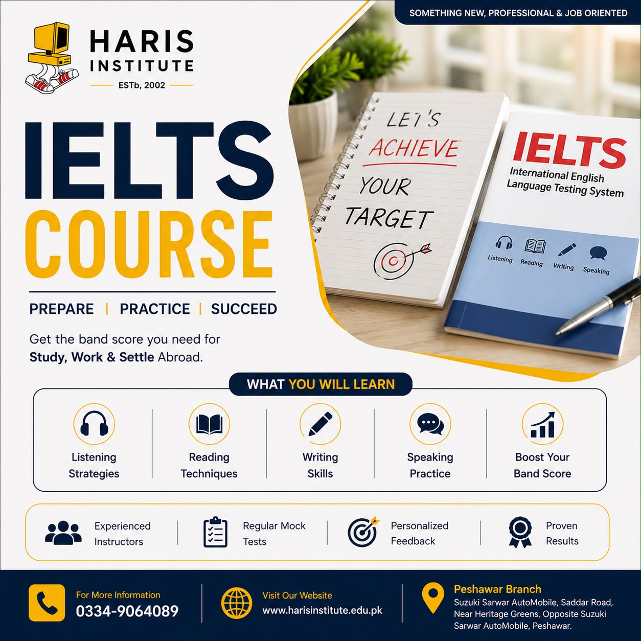 IELTS Course in Peshawar