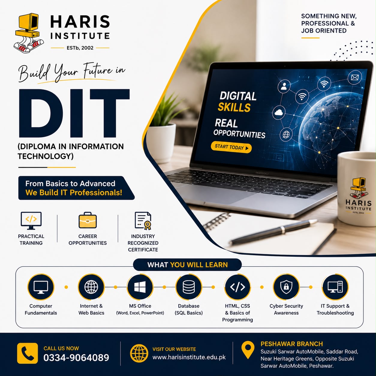DIT Course in Peshawar