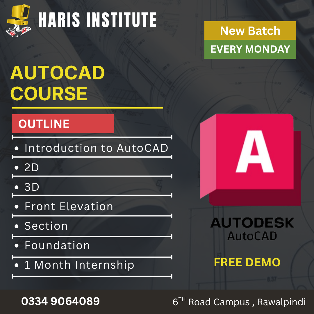 autocad course islamabad